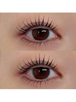モフアイラッシュ 岐阜店(mofu eyelash)の写真/施術直後の可愛さを、できるだけ長く。キープ力にこだわった仕上がりです♪