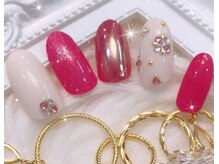 ネイルサロン リベルテ(Nailsalon LIBERTE)/ミラーネイル￥