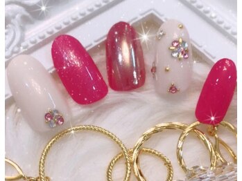 ネイルサロン リベルテ(Nailsalon LIBERTE)/ミラーネイル¥