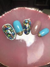 プライベートネイルサロン スイート(Sweet)/ツイードネイル