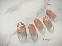 ラグウナ(Laguna)/雪の結晶ネイル