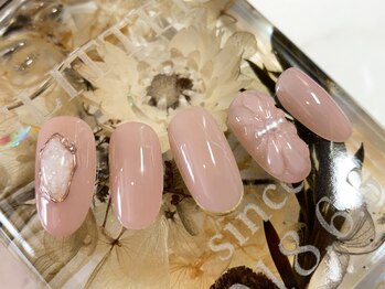 グリッター(GLITTER)/ストーン×フラワー