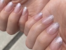 トッコネイル(tocconail)/紫＆シルバーMIXラメグラデ