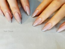 ネイル ドゥ 岡山駅前店(Nail Doux)/オーロラフレンチ