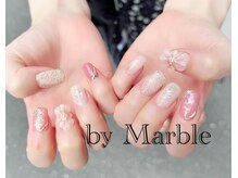 ネイルアンドアイラッシュサロン マーブル(marble)/春ニュアンスネイル