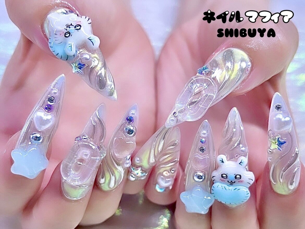 3dネイルパーツ うるうるネイル ねこ ネイルパーツ 3dネイルパーツ うるうるネイル ねこ ネイルパーツ