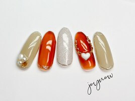 オレンジネイル