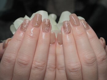 ネイルサロン イツキ(itsuki)/バレンタインはーとネイル