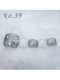 フットネイル：No.39