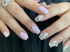 シルバーホイルアート