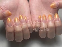 ヴリエ 立川店(VURIE)/Orange nail☆ ¥8980