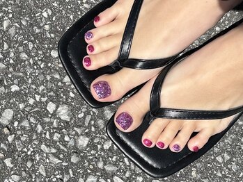 ジュウェル 宜野湾店(Nail Salon Jewel)/フットネイル/フットジェル/定額