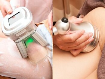 ビーフィール 千葉店(be feel)の写真/【SNSで人気沸騰】千葉で大人気！脂肪冷却+キャビ3980円～落ちない脂肪は最新マシンで！豊富なMENUが魅力◎