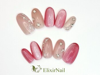 エリクサーネイル 西武新宿(Elixir Nail)/定額a シンプル/クーポン使用