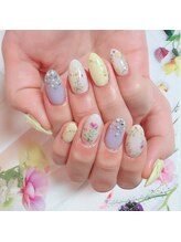 スウィートアロマネイル 恵比寿(Sweet Aroma NaiL)/フラワーアートネイル