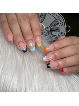 ワイズビューティー 京橋店(y's beauty)/カラフルフレンチ