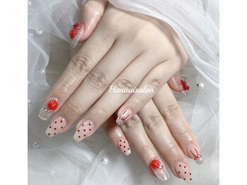 ハナアイ サロン 新宿店(hanaai salon)/持ち込みシンプルデザイン