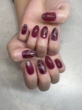 ゼロ アトリエ(ZERO Atelier)/定額大理石ネイル