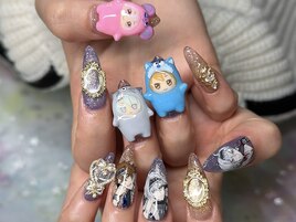 アイナナネイル 新宿３dネイル