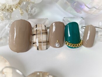 ブレス 天童店(BLESS)/チェックネイル