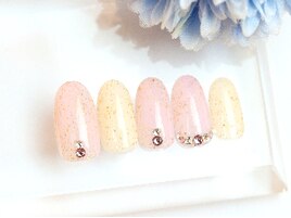 金箔×ストーン☆