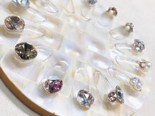 ビオトーププラス 浦和店(bio tope +)/ビジューパーツネイル　浦和