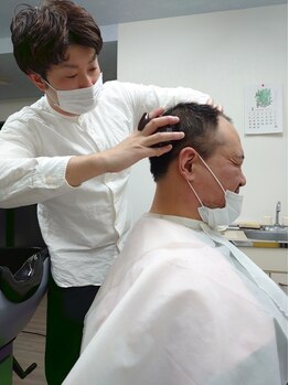 治療院セイメイ(SEIMEI)の写真/【男性も大歓迎!!】眼精疲労・頭痛・辛い肩こりにオススメ◎ウェットヘッドスパで頭皮の毛穴までスッキリ！