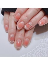 ミュウ(MIU)/チークネイル×マグネットネイル