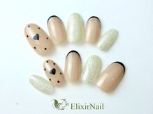 エリクサーネイル 五反田(Elixir Nail)/定額a シンプル／クーポン使用