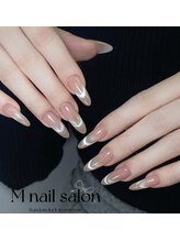 Mネイル/マグネットグラデーション