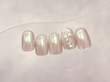 ラクネイル 浦和店(raku nail)/ピンクオーロラパール
