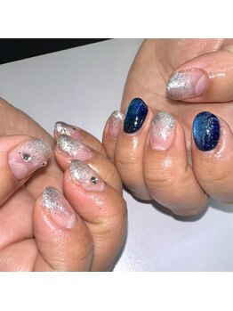 サランネイル(sarang nail.)/2本アート