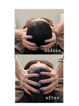 エクラ(ECLAT)/ヘッドスパで頭を小さく！