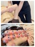 《体の不調を整える》筋膜リリース＋鍼＋カッピング　【 75分 】
