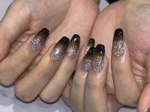 オーシャンネイル 新宿店(Ocean nail)/フラッシュ×グラデーション