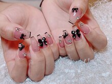 レアネイル 新宿(le'a nail)/リボンデザイン