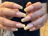 フレンチ（クリアorスキンカラーベース）　￥8600