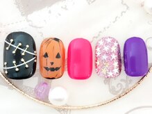 シェリー(Cherie)/ハロウィンネイル