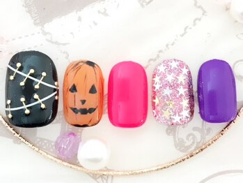 シェリー(Cherie)/ハロウィンネイル
