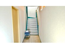 もみかる 静岡本店/★2階階段★