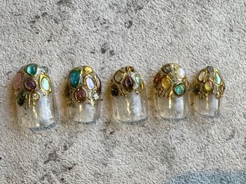 シープラスエー(C+A)/宝石フレンチネイル