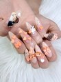 ビジューネイル(bijou nail)&nbsp;３Dパーツも是非！かわいいパーツたくさん作ります♪