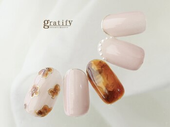 グラティフィー(gratify)/大人ナチュラル可愛いべっこう柄