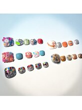 アヤネイルズ アンド アイラッシュ(AYA NAILZ.＆Eyelash)/フット定額トレンドコース5