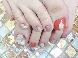 大理石ネイル