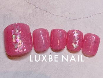 ラックスビー ネイル 梅田茶屋町店(LUXBE)/フット10本アートコース¥6900