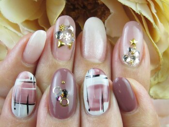 ネイルアンドアイラッシュ テラ 明石店(nail&eyelash Terra)/オフ+ケア付☆定額コース