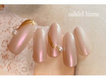 ネイルズデフィー 日根野サロン(NAILS defi)/デザイン¥8140(ご新規¥5698)