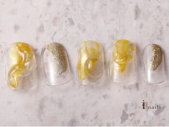 アイネイルズ 吉祥寺店(I nails)/クリアイエロー[吉祥寺]