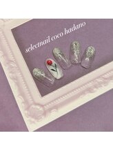 セレクトネイル ココ 秦野店(SELECT NAIL COCO)/1輪バラ